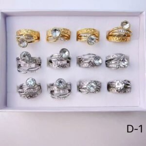 Anelli D-1 - Pacco da 12 pz.