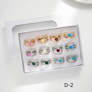 Anelli D-2 - Pacco da 12 pz.