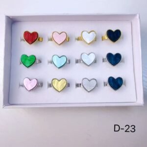 Anelli D-23 - Pacco da 12 pz.