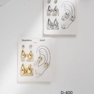 Orecchini D-400 MISTO - Pacco da 12 pz.