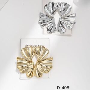 Orecchini D-408 pacco a finitura unica 12 pz.