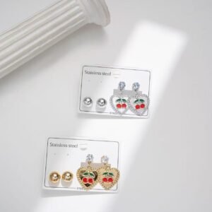 Orecchini D-410 MISTO - Pacco da 12 pz.