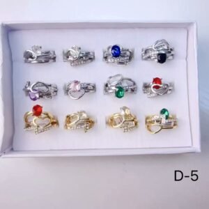 Anelli D-5 - Pacco da 12 pz.