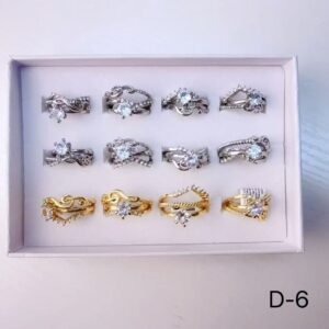 Anelli D-6 - Pacco da 12 pz.