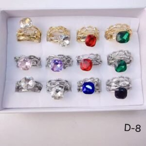 Anelli D-8 - Pacco da 12 pz.