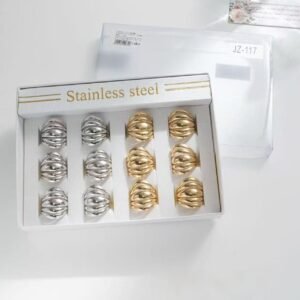 Anelli JZ-117 - Pacco da 12 pz.